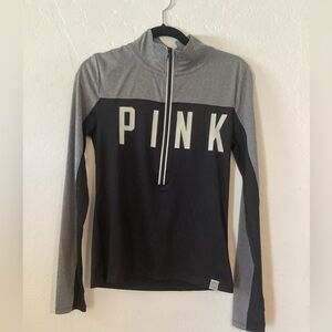 Pink half zip up jacket